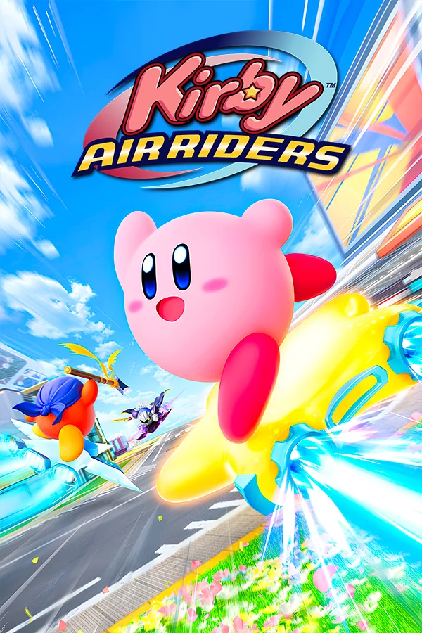 Zdjęcie okładkowe wpisu: Kirby Air Riders – recenzja gry. Pęd, chaos i masa radości