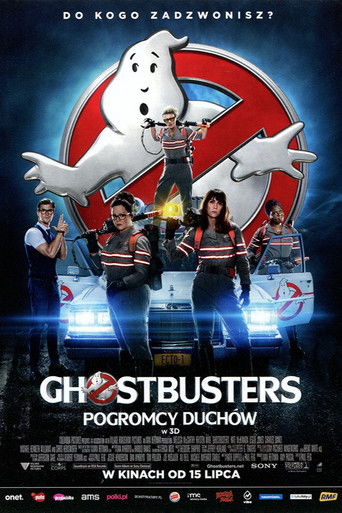 Okładka filmu Ghostbusters. Pogromcy duchów