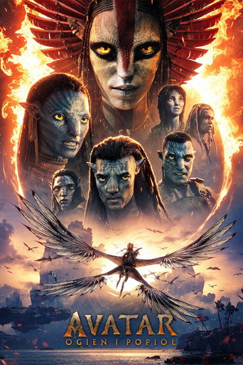 Okładka filmu Avatar: Ogień i popiół