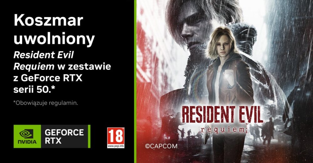 Zdjęcie okładkowe wpisu: Resident Evil Requiem zadebiutuje z path tracingiem i DLSS 4 z Multi Frame Generation