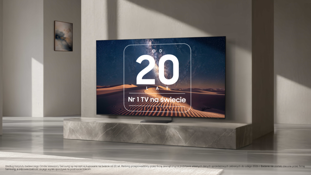 Zdjęcie okładkowe wpisu: Samsung od 20 lat numerem 1 na światowym rynku telewizorów
