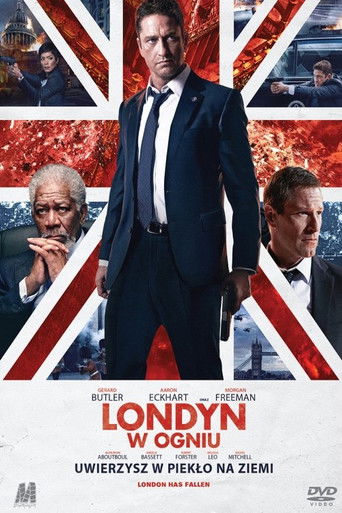 Okładka filmu Londyn w ogniu