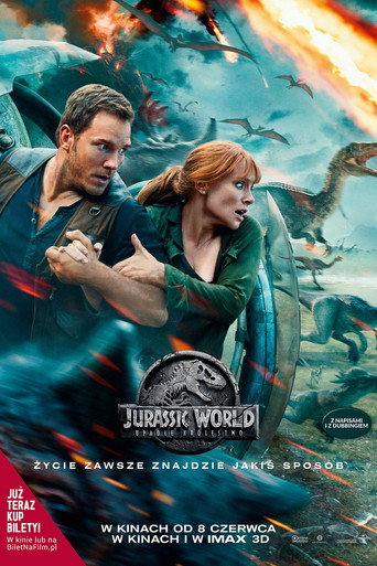 Okładka filmu Jurassic World: Upadłe Królestwo