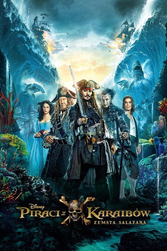 Okładka filmu Piraci z Karaibów. Zemsta Salazara