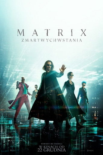 Okładka filmu Matrix Zmartwychwstania
