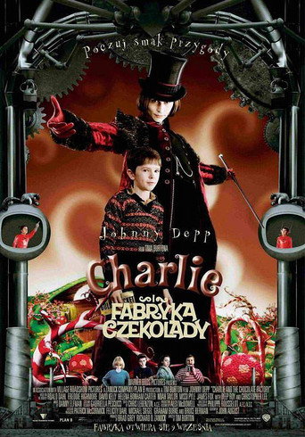 Okładka filmu Charlie i fabryka czekolady