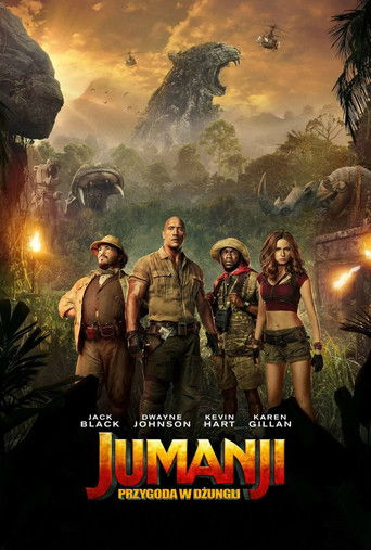 Okładka filmu Jumanji: Przygoda w dżungli