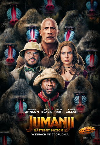 Okładka filmu Jumanji: Następny poziom