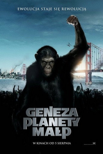 Okładka filmu Geneza Planety Małp