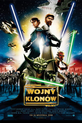 Okładka filmu Gwiezdne wojny: Wojny klonów