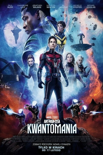 Okładka filmu Ant-Man i Osa: Kwantomania