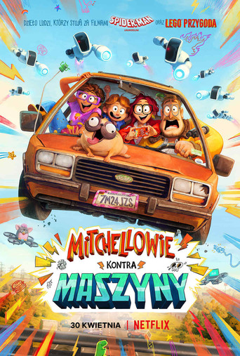 Okładka filmu Mitchellowie kontra maszyny