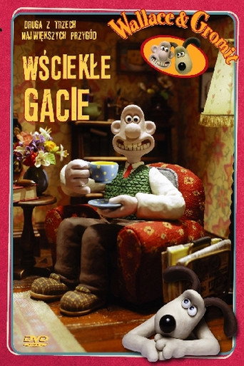 Okładka filmu Wallace i Gromit: Wściekłe Gacie