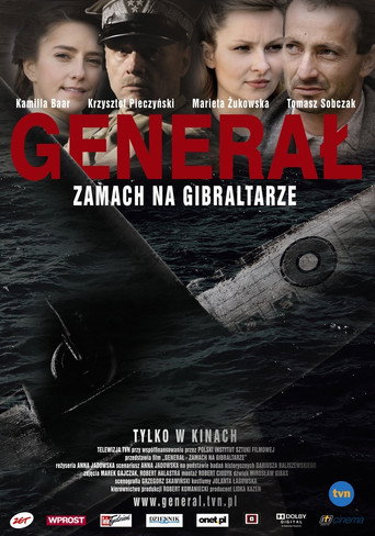 Okładka filmu Generał – zamach na Gibraltarze