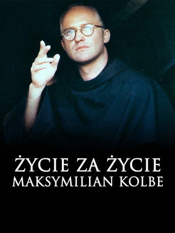 Okładka filmu Życie za życie. Maksymilian Kolbe