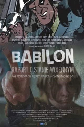 Okładka filmu Babilon. Raport o stanie wojennym