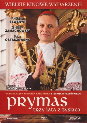 Okładka filmu Prymas. Trzy lata z tysiąca
