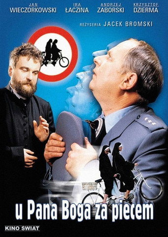 Okładka filmu U Pana Boga za piecem
