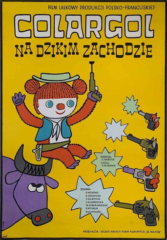 Okładka filmu Colargol na Dzikim Zachodzie
