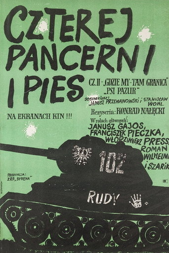 Okładka filmu Czterej pancerni i pies cz. II