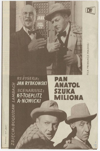 Okładka filmu Pan Anatol szuka miliona