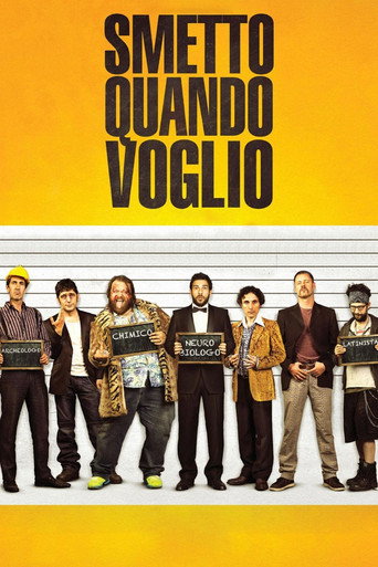 Okładka filmu Smetto quando voglio