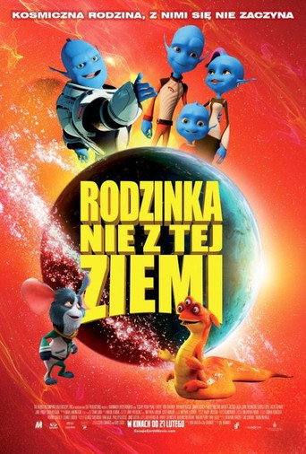 Okładka filmu Rodzinka nie z tej Ziemi