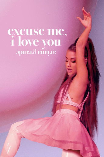Okładka filmu ariana grande: excuse me, i love you