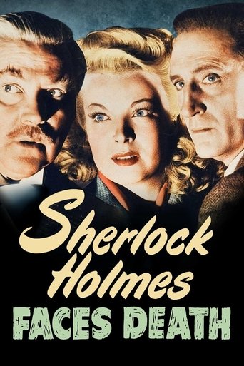 Okładka filmu Sherlock Holmes w obliczu śmierci