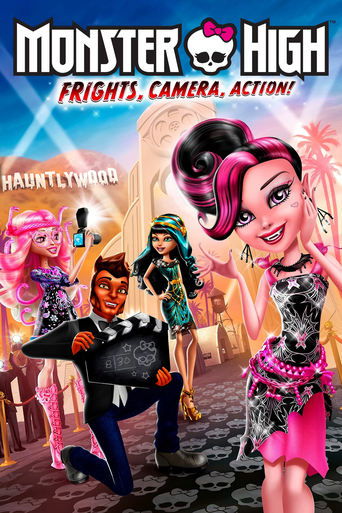 Okładka filmu Monster High: Strach, kamera, akcja!