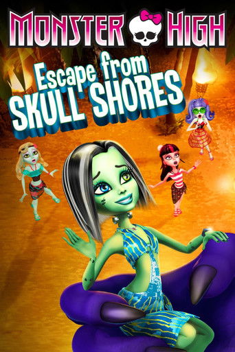 Okładka filmu Monster High: Ucieczka ze Skalnej Czaszki