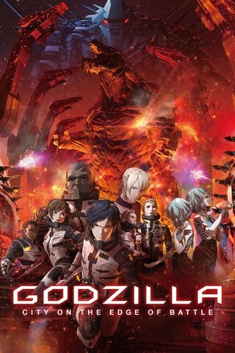 Okładka filmu Godzilla: City on the Edge of Battle