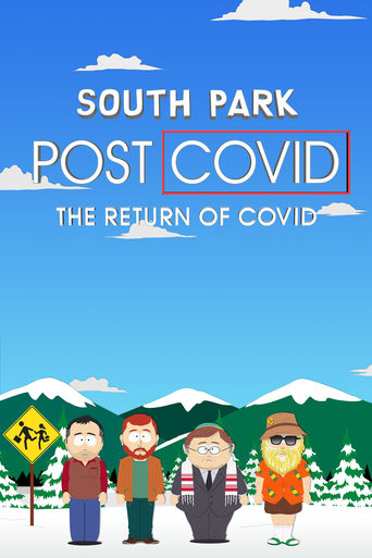 Okładka filmu Miasteczko South Park. Pokoronowirusowolandia – Powrót COVID