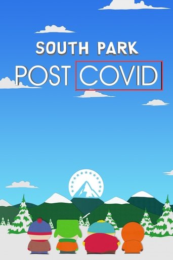 Okładka filmu Miasteczko South Park. Pokoronowirusowolandia