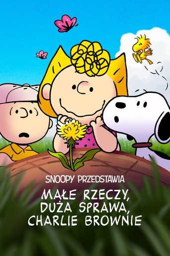 Okładka filmu Snoopy przedstawia: Małe rzeczy, duża sprawa, Charlie Brownie