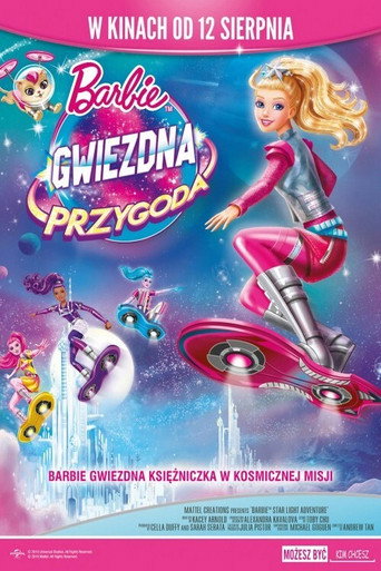 Okładka filmu Barbie: Gwiezdna przygoda