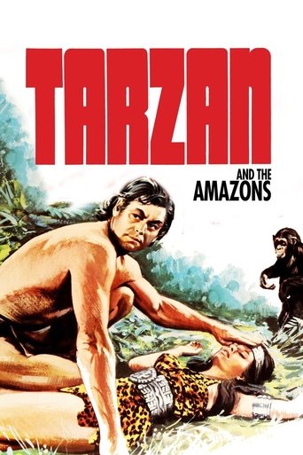 Okładka filmu Tarzan i Amazonki