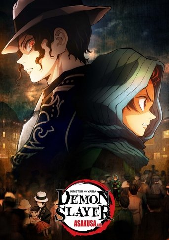 Okładka filmu Demon Slayer: Kimetsu no Yaiba – Asakusa Arc