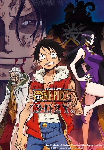 Okładka filmu One Piece „3D2Y”: Overcome Ace’s Death! Luffy’s Vow to his Friends
