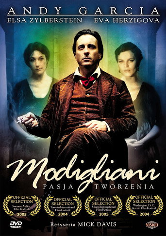 Okładka filmu Modigliani, pasja tworzenia