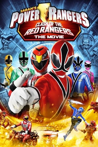 Okładka filmu Power Rangers Samurai: Clash of the Red Rangers – The Movie