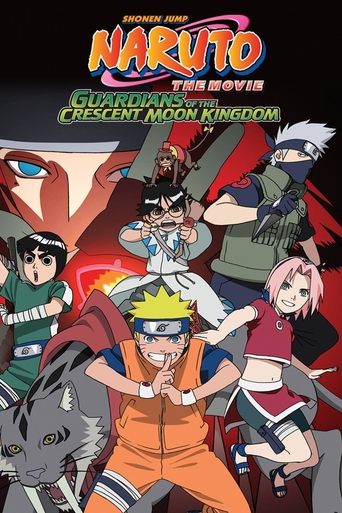 Okładka filmu Naruto the Movie: Guardians of the Crescent Moon Kingdom