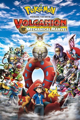 Okładka filmu Pokémon: Volcanion i mechaniczny zachwyt