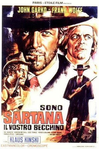 Okładka filmu Sono Sartana, il vostro becchino