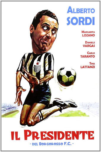 Okładka filmu Il presidente del Borgorosso Football Club