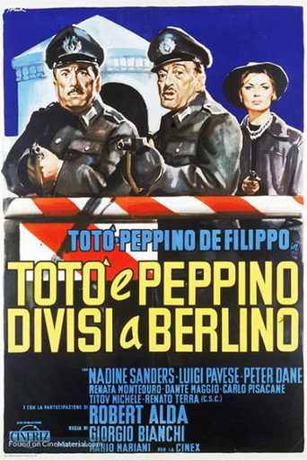 Okładka filmu Totò e Peppino divisi a Berlino