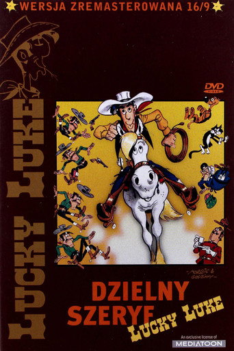Okładka filmu Dzielny szeryf Lucky Luke