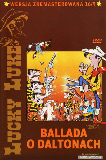 Okładka filmu Lucky Luke: Ballada o Daltonach