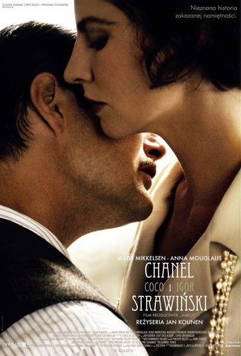 Okładka filmu Chanel i Strawiński