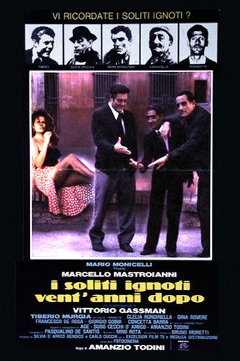 Okładka filmu I soliti ignoti vent’anni dopo